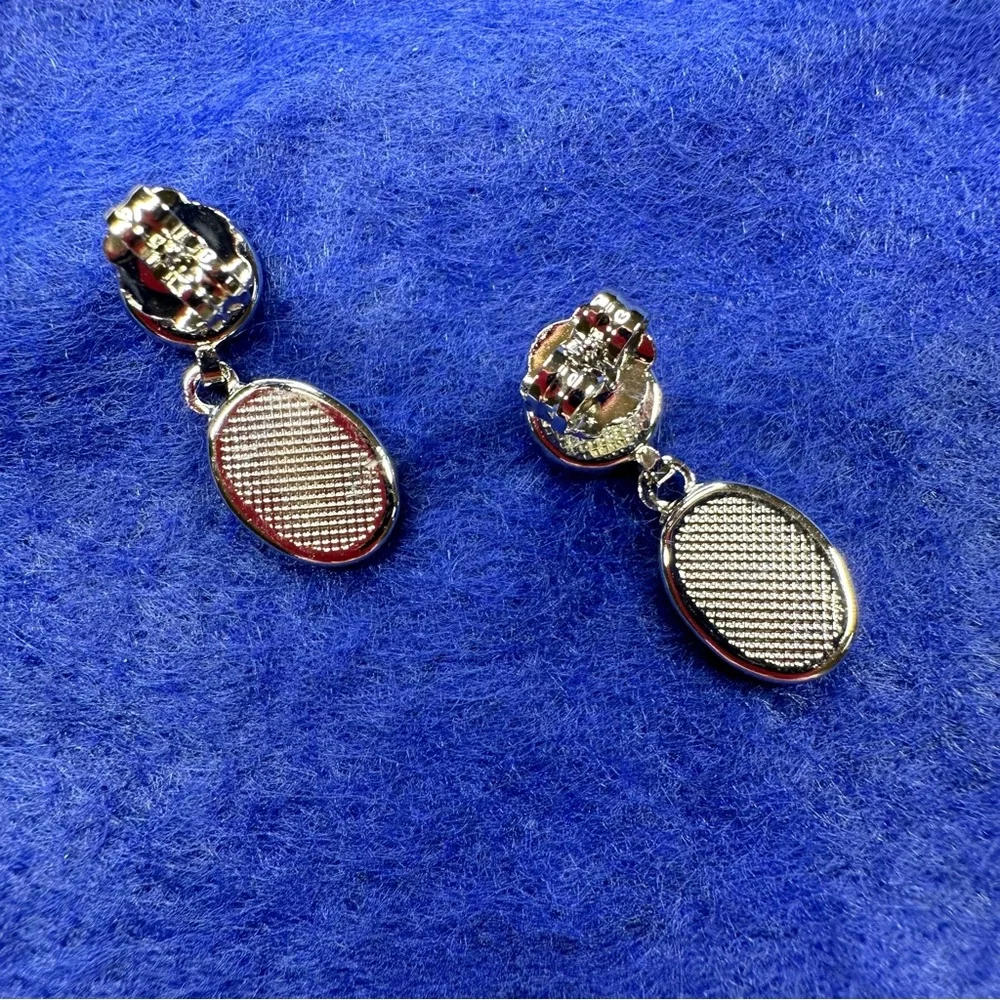 Silver Tone Boho Dangle earrings